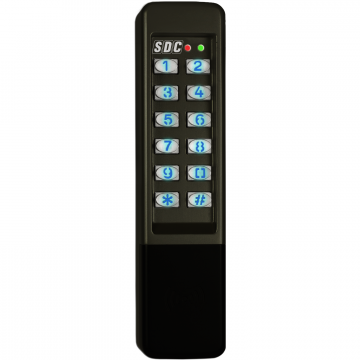 SDC 923 Narrow Keypad 500 Users (Prox Reader)